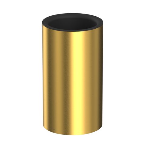 Мусорное ведро WHITECROSS Ergo 4 л. открытое ER2291GLB (брашированное золото)