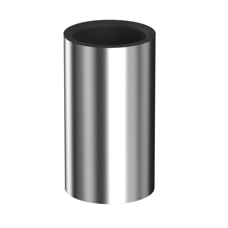 Мусорное ведро WHITECROSS Ergo 4 л. открытое ER2291NIB (брашированный никель)