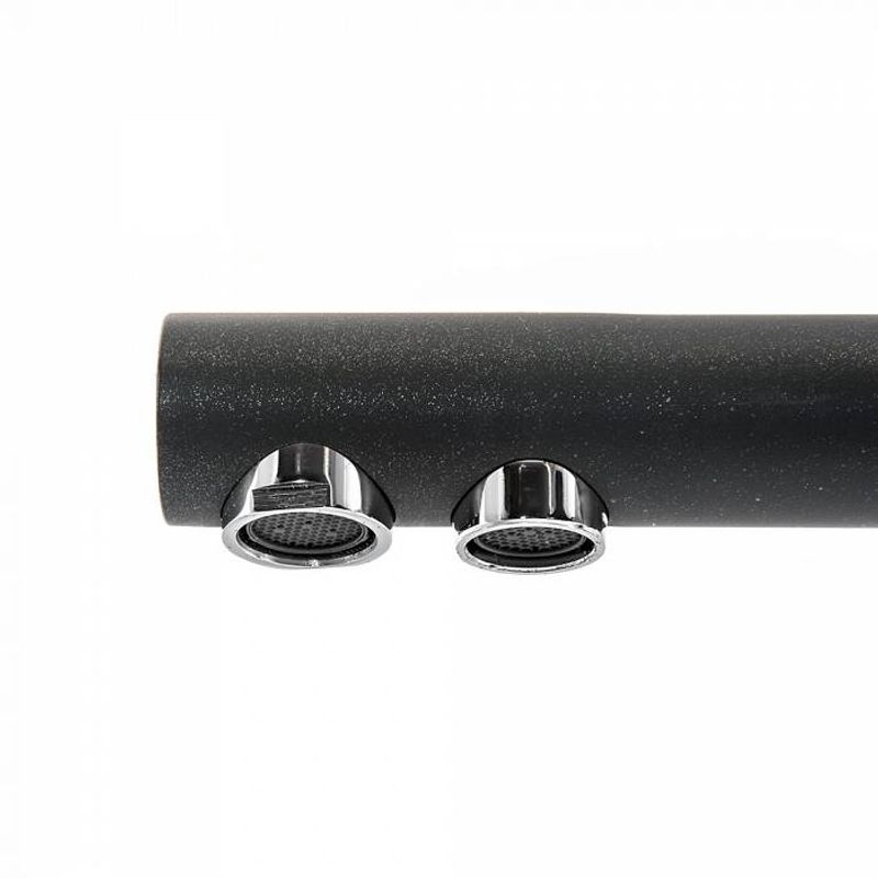 Смеситель для кухни Paulmark Essen Es213011-418(BLM) черный металлик