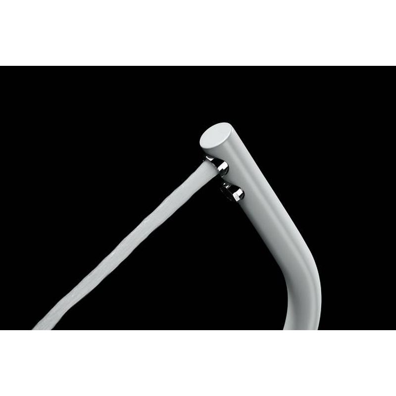 Смеситель для кухни Paulmark Essen Es213011-431TW(WH) белый матовый полностью