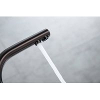 Смеситель для кухни Paulmark Essen Es213211-GM вороненая сталь — 9