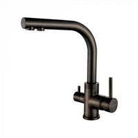 Смеситель для кухни Paulmark Essen Es213211-GM вороненая сталь — 1