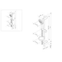 Душевой гарнитур AM.PM Like F0180064 хром — 8