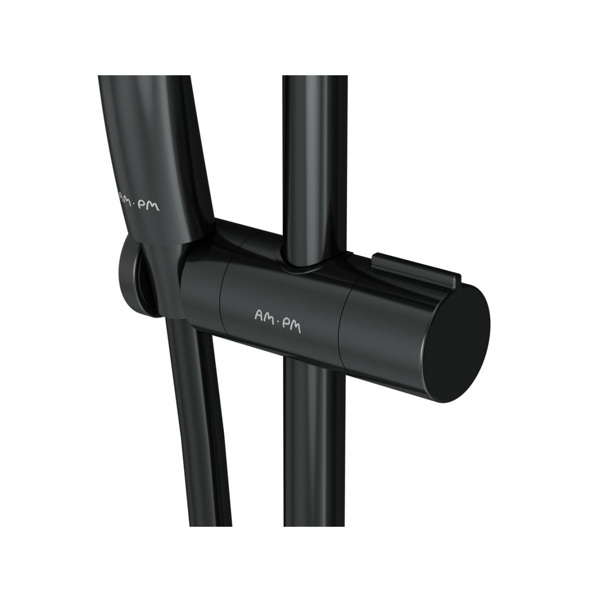 F0190022 Gem душ.комплект: ручн.душ 1 ф-ция d 110 мм, штанга 700, шланг 1 750 мм, черный, шт.