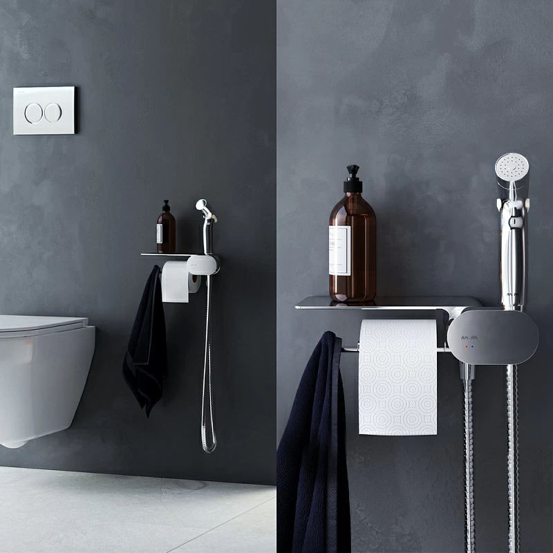 Встраиваемый гигиенический душ AM.PM Like F0202600 хром