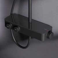 Душевая система AM.PM Inspire V2.0 F0750A422 черный матовый с термостатом — 4