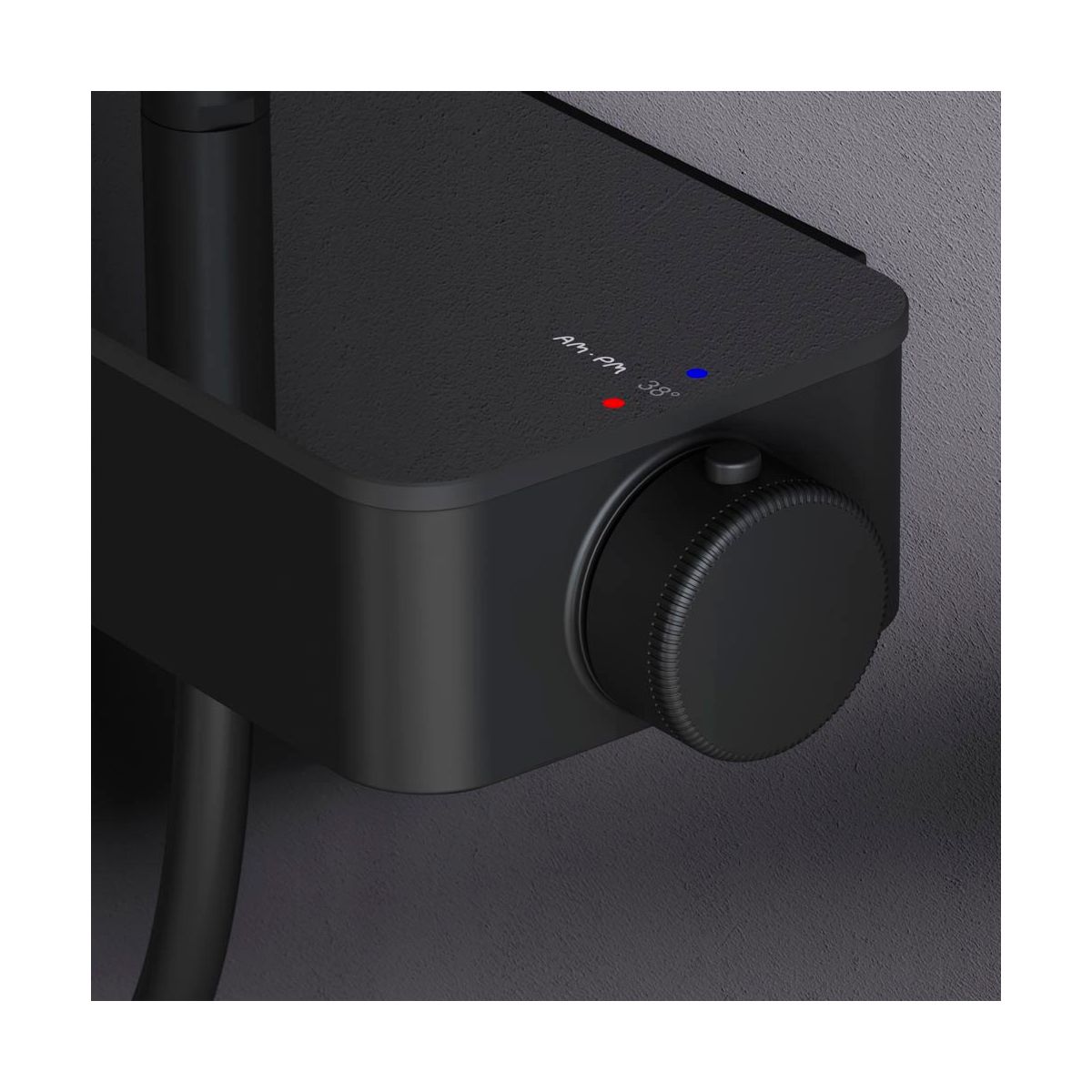 F0750A422 Inspire V2.0, душевая система, набор: см-ль д/душа с термостатом, верхний душ d 250 мм, ру