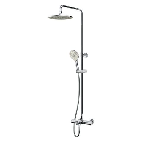 Душевас система AM.PM Like F0780564 хром с термостатом