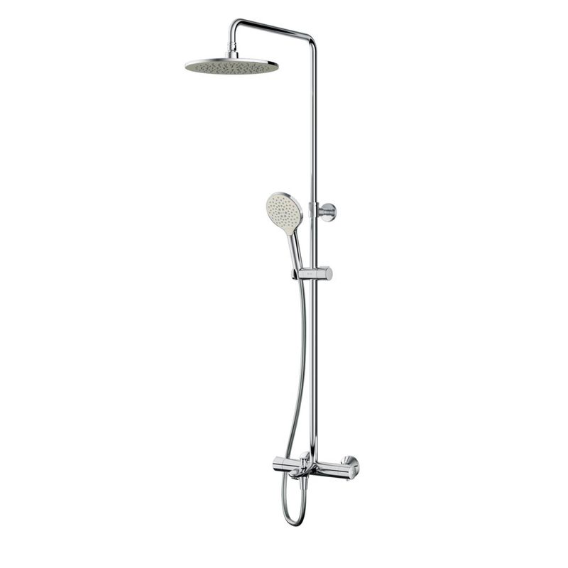 Душевас система AM.PM Like F0780564 хром с термостатом