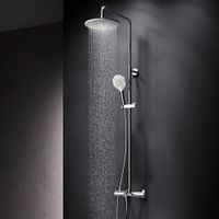 Душевас система AM.PM Like F0780564 хром с термостатом — 3