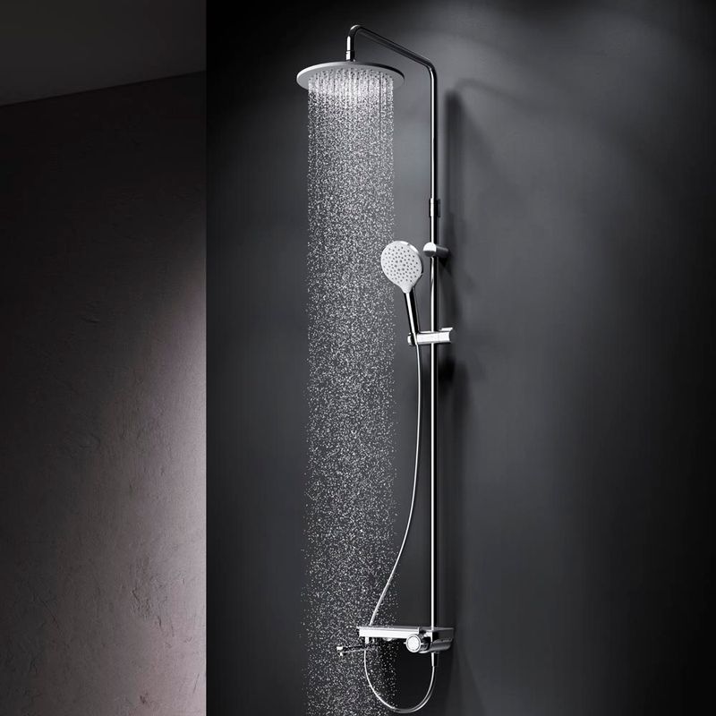 Душевая система AM.PM Like F0780700 со складным изливом хром