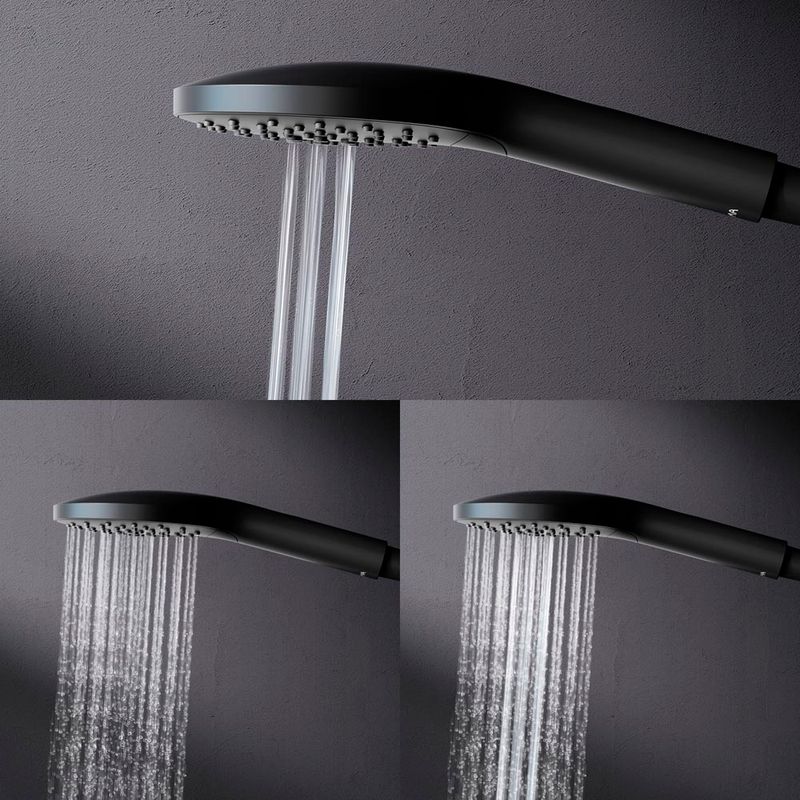 Душевая система AM.PM Like F0780722 со складным изливом черный матовый