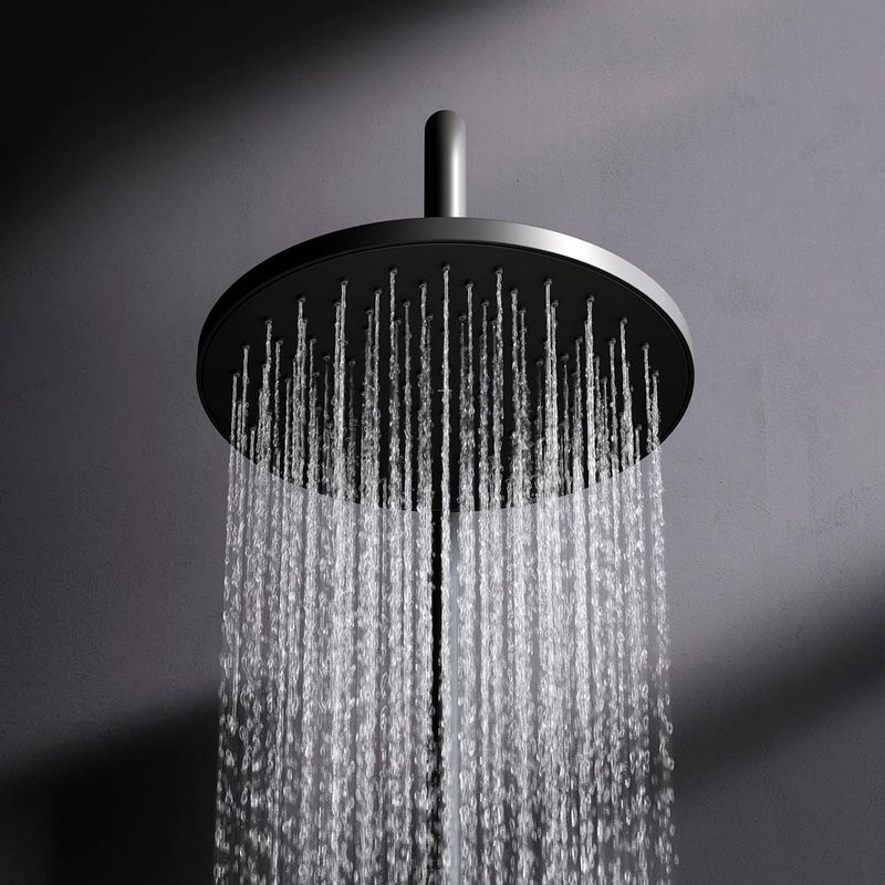 Душевая система AM.PM X-Joy F0785A622 со смесителем-полкой черный