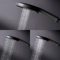 Душевая система AM.PM X-Joy F0785A622 со смесителем-полкой черный — 7