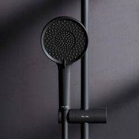 Душевая система AM.PM X-Joy F0785A622 со смесителем-полкой черный — 6