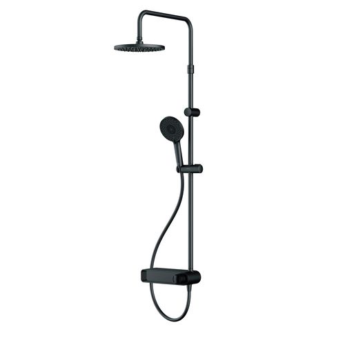 Душевая система AM.PM X-Joy F0785A622 со смесителем-полкой черный