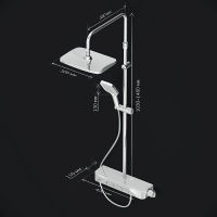 Душевая система AM.PM Func F078F200 хром с термостатом — 11