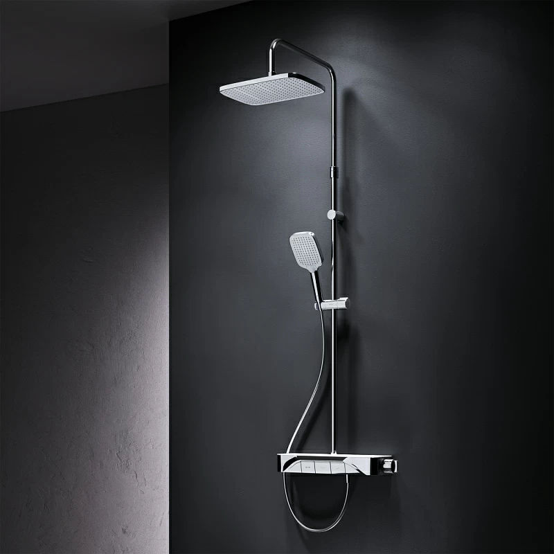 Душевая система AM.PM Func F078F200 хром с термостатом