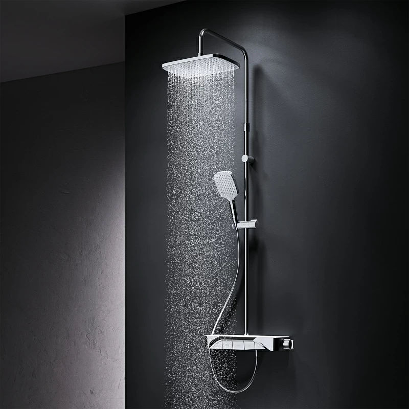 Душевая система AM.PM Func F078F200 хром с термостатом