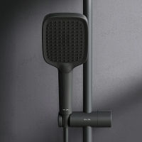 Душевая система AM.PM Func F078F222 черный матовый с термостатом — 7