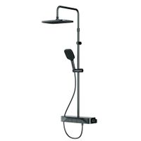 Душевая система AM.PM Func F078F222 черный матовый с термостатом — 1