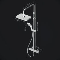 Душевая система AM.PM Func F078F400 хром с термостатом — 11