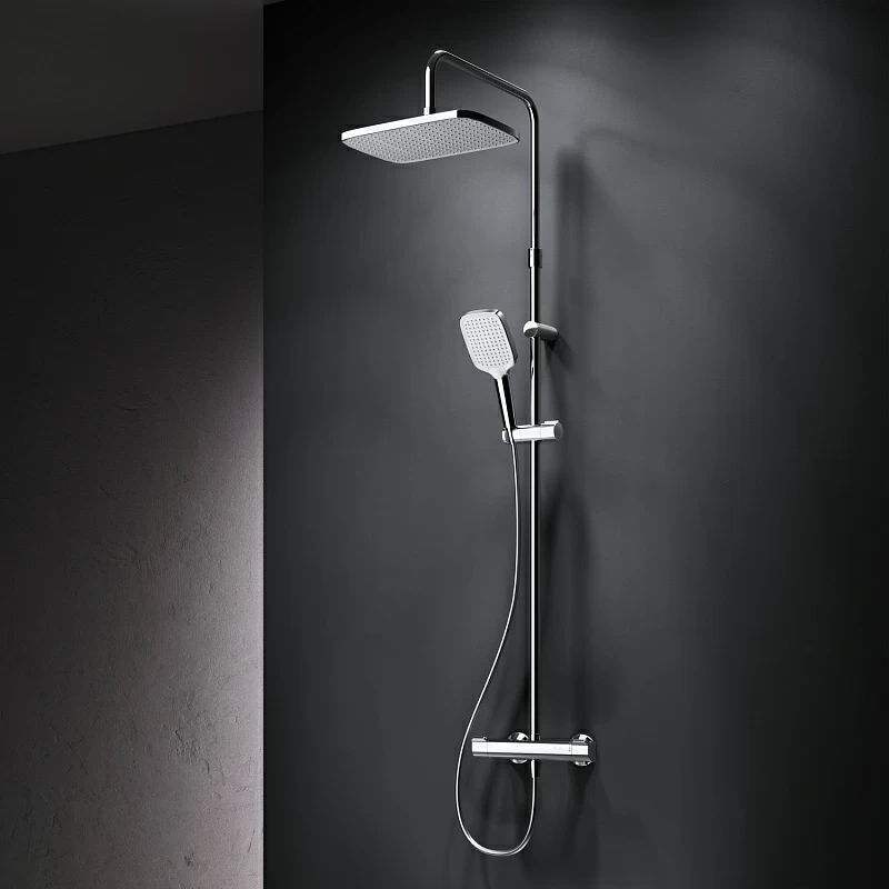 Душевая система AM.PM Func F078F400 хром с термостатом