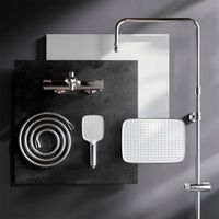 Душевая система AM.PM Func F078F500 хром с термостатом — 12