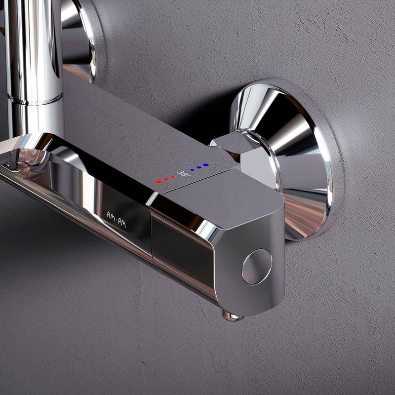 Душевая система AM.PM Func F078F500 хром с термостатом