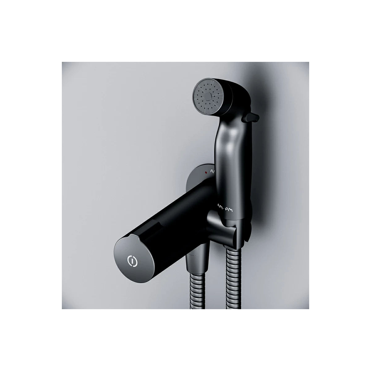 Смеситель для биде скрытого монтажа AM.PM X-Joy TouchReel F0H85A522 черный мат.