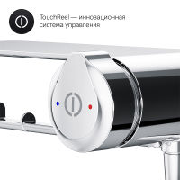 Встраиваемый гигиенический душ AM.PM X-Joy TouchReel F0H85A800 хром — 6
