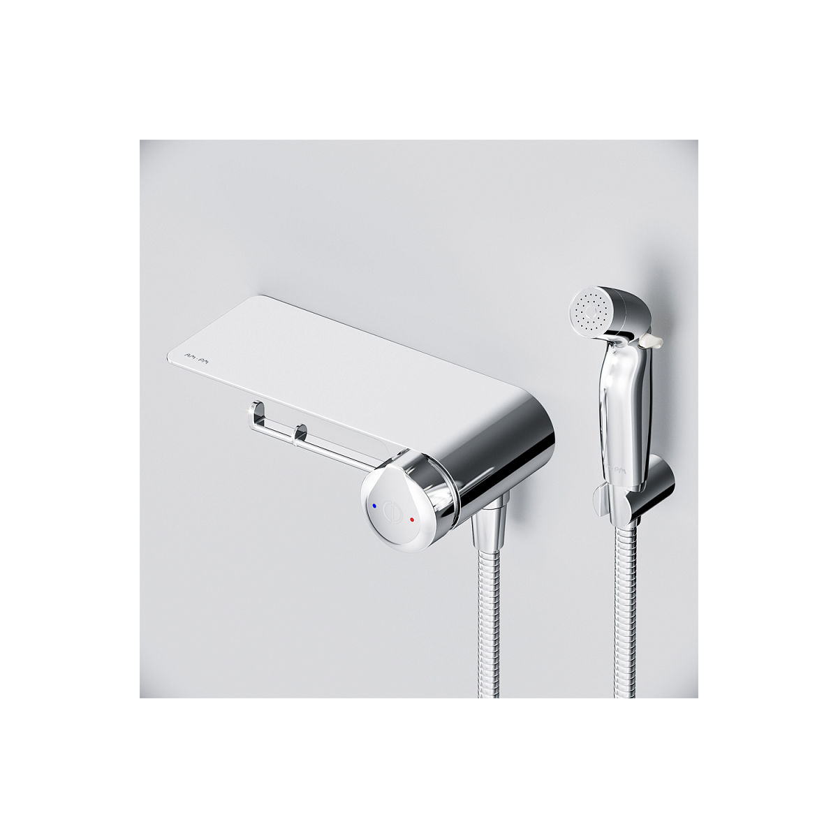 Смеситель для биде скрытого монтажа AM.PM X-Joy TouchReel F0H85A800 хром
