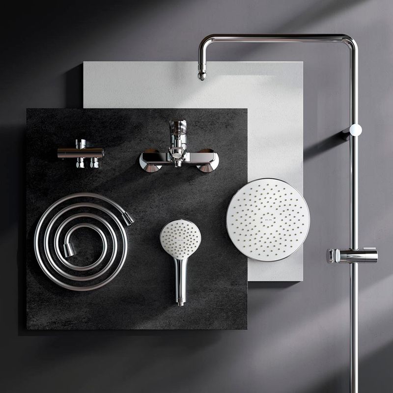 Душевая система AM.PM X-Joy F40885A34 хром