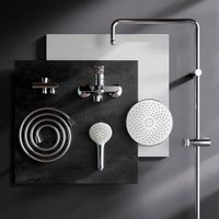 Душевая система AM.PM X-Joy F40885A94 с длинным изливом хром — 12