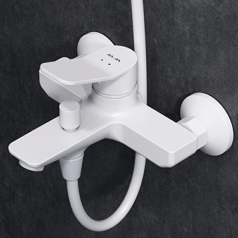 Душевая система AM.PM X-Joy F43885A14 белый матовый