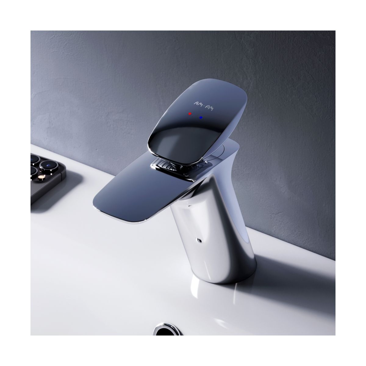 F70A02100 Spirit V2.0 смеситель д/умывальника, хром, шт