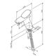 F70A02100 Spirit V2.0 смеситель д/умывальника, хром, шт