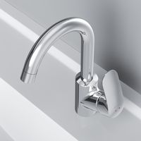Смеситель для раковины AM.PM Like F8002700 с поворотным изливом хром — 5