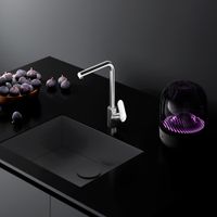 Смеситель для кухни AM.PM Like F8005011 L-образный излив (сатин) — 5