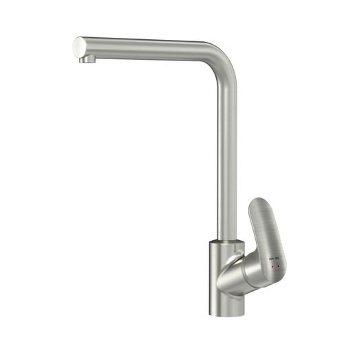 Смеситель для кухни AM.PM Like F8005011 L-образный излив (сатин)