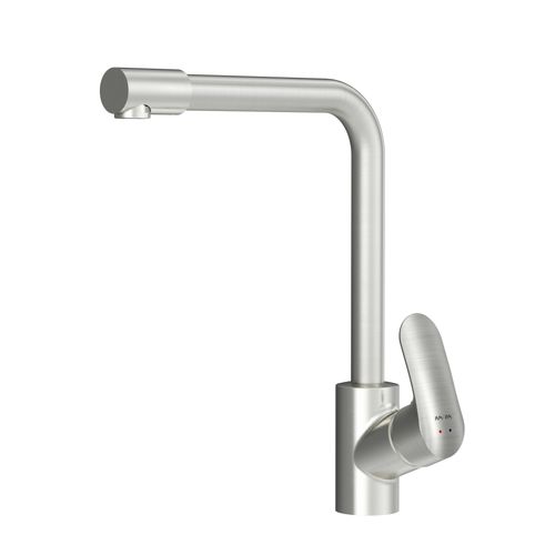 Смеситель для кухни AM.PM Like F8005711 для питьевой воды L-излив (сатин)