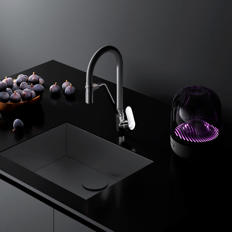 Смеситель для кухни AM.PM Like F8007802 для питьевой воды и гибким изливом (хром)