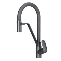 Смеситель для кухонной мойки AM.PM Like F8007822 для питьевой воды и гибким изливом, черный мат. — 1