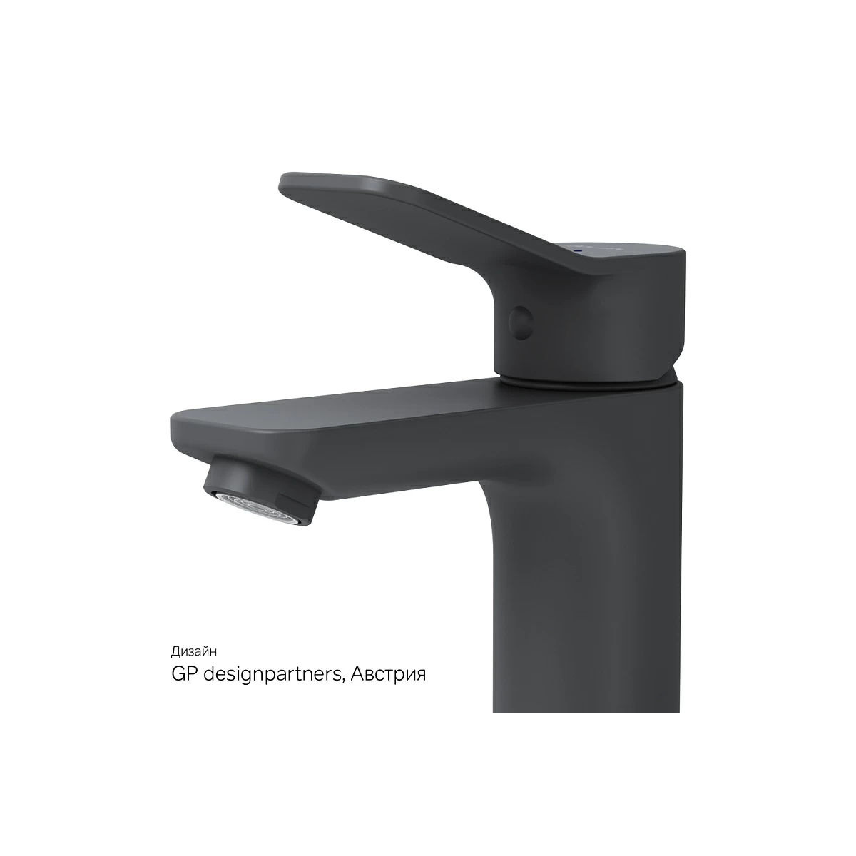 Смеситель для умывальника AM.PM X-Joy F85A02122 черный мат.