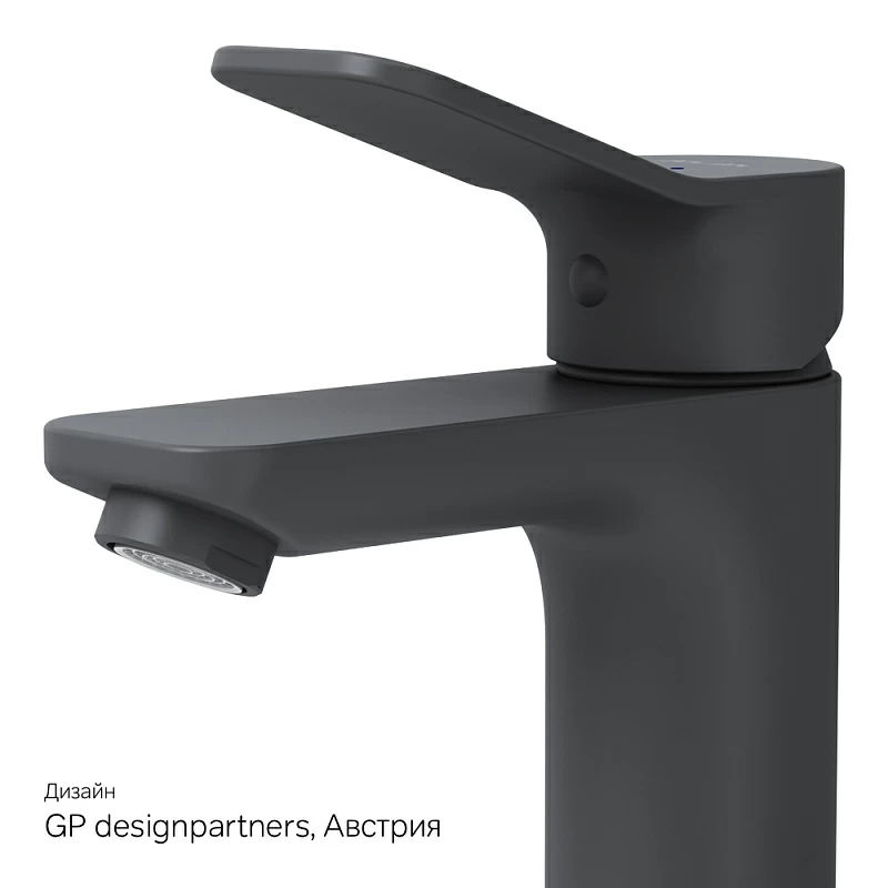 Смеситель для раковины AM.PM X-Joy F85A02122 черный мат.