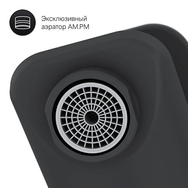 Смеситель для умывальника AM.PM X-Joy F85A02122 черный мат.
