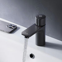 Смеситель для раковины AM.PM X-Joy TouchReel F85A02522 черный матовый — 3