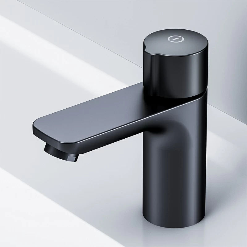 Смеситель для умывальника AM.PM X-Joy TouchReel F85A02522 черный мат.