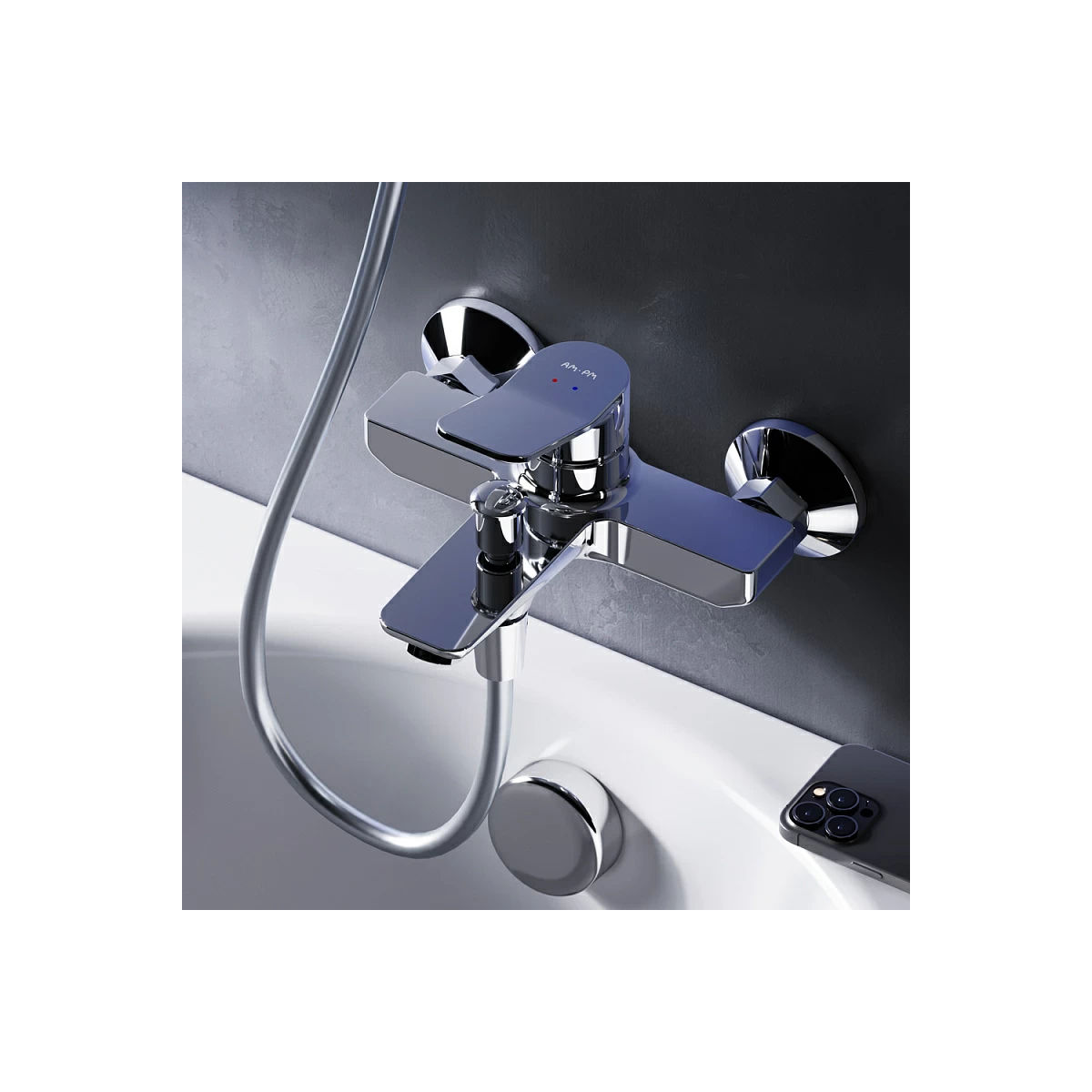 Смеситель для ванны AM.PM X-Joy F85A10000 хром