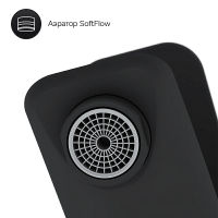 Смеситель для ванны AM.PM X-Joy F85A10022 черный матовый — 6